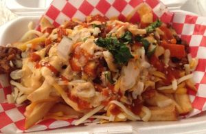 Kimchi Fries, Chi'lantro, food truck, austin, texas